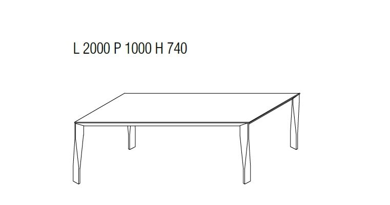 Molteni Diamond Table