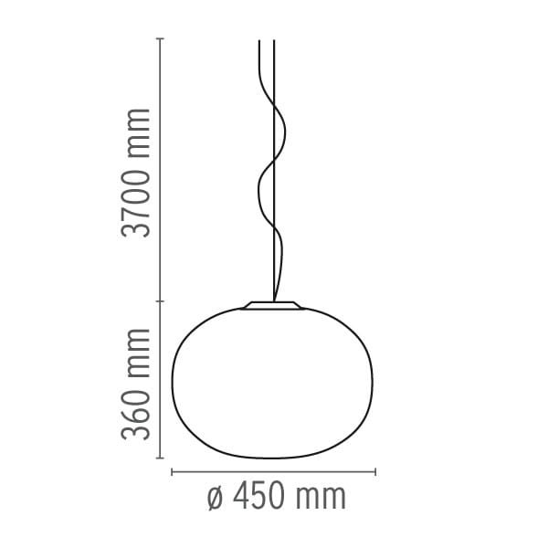 Flos Glo Ball S2 Suspension Lamp Deplain.com