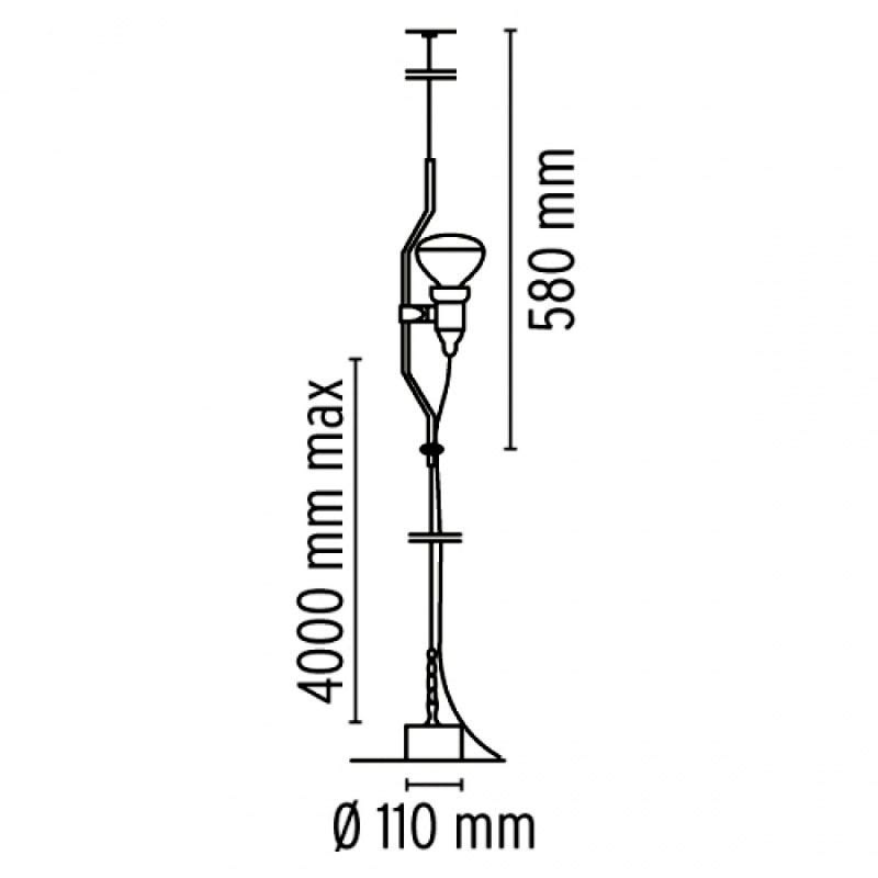 FLOS Parentesi lampada di design a prezzo scontato su AP Illuminazione