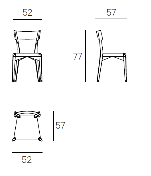 henge va-chair dimensions