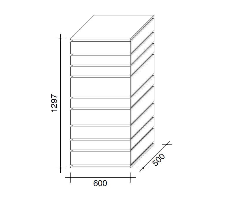 Lema Nine Drawers