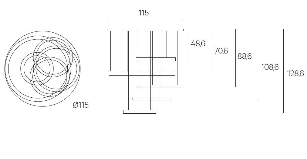 henge light ring multimateric