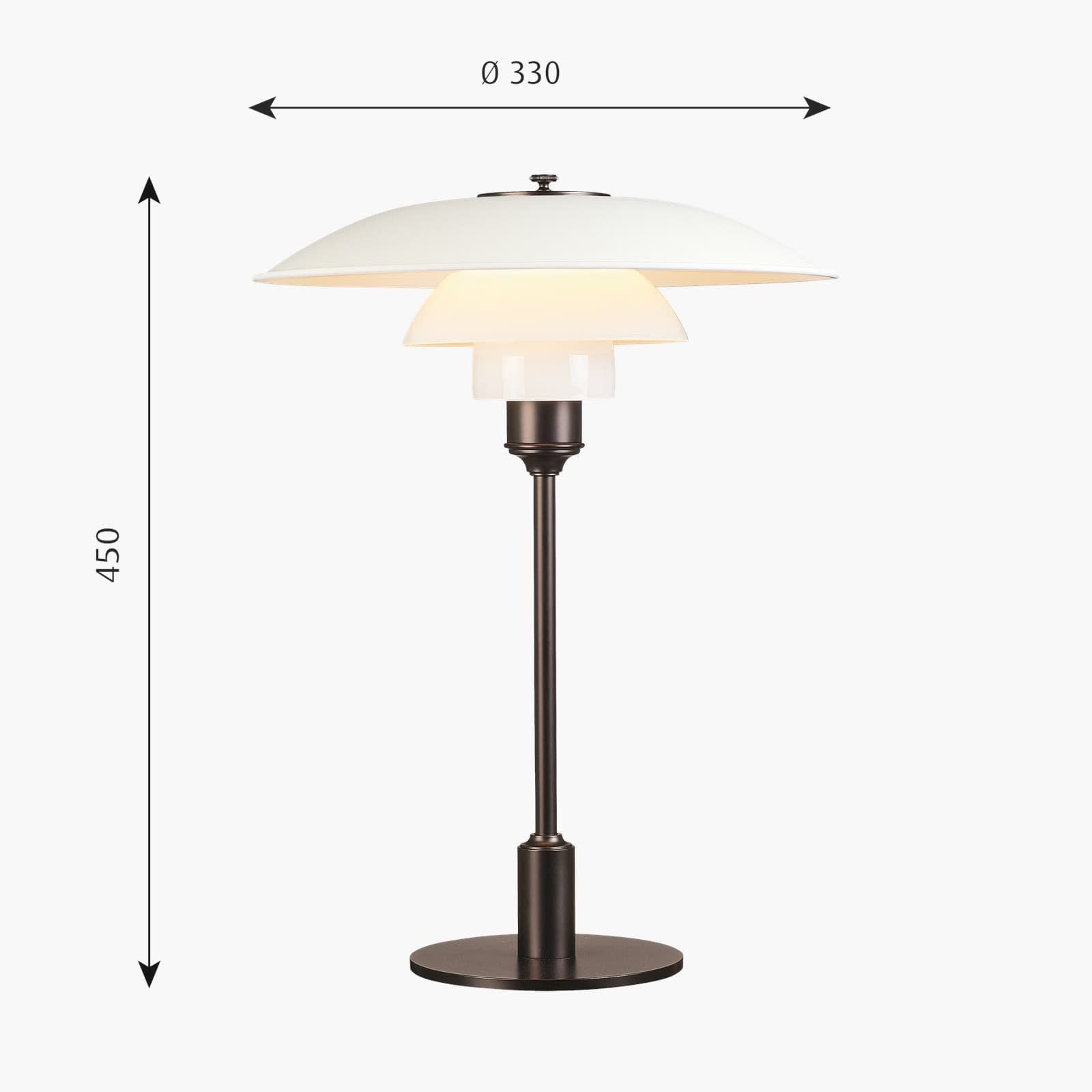 Louis Poulsen PH 3/2 Table Lamp