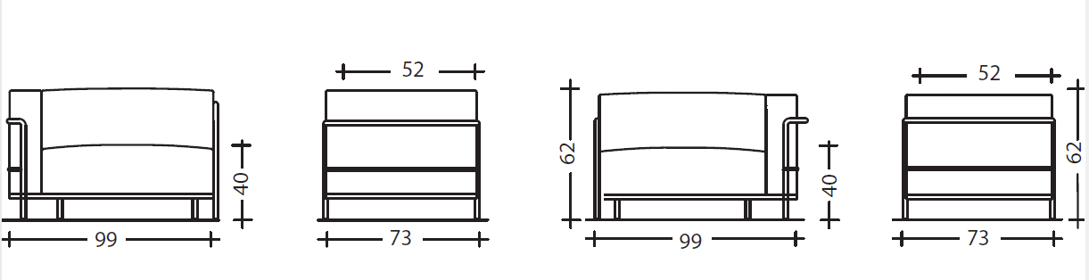 méridienne LC3 Cassina