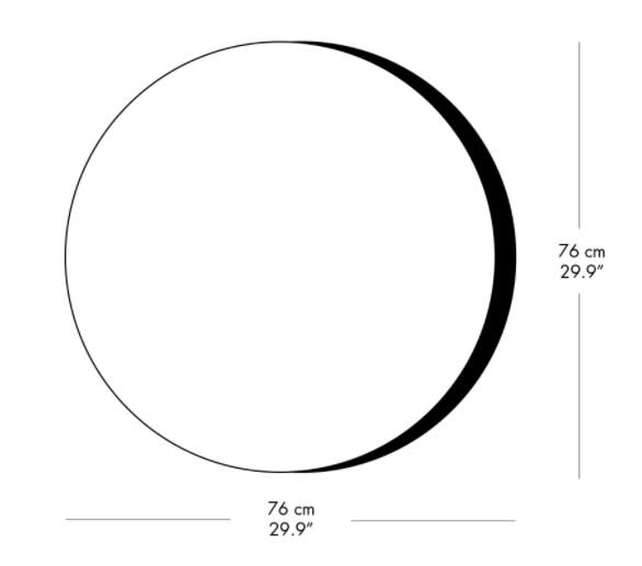 mirror-round-size