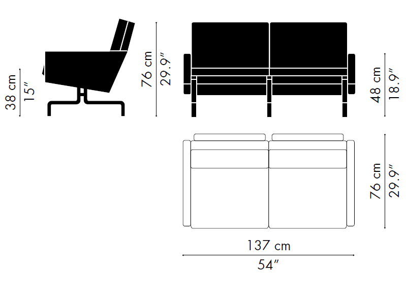 pk31 2 seater dimensions