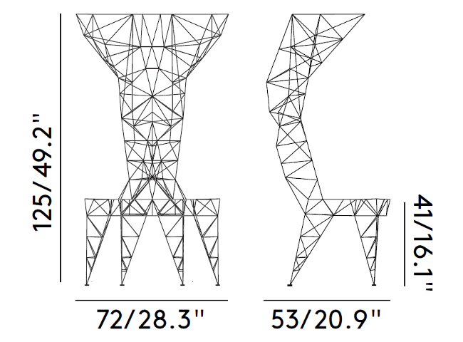 Pylon Chair Dimensions