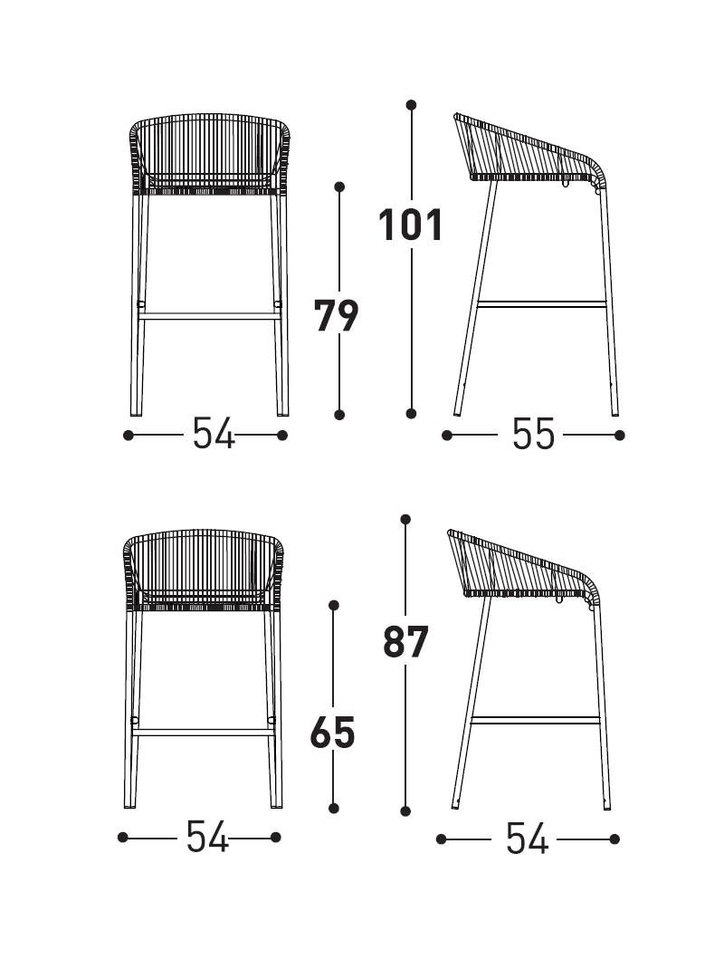 varaschin cricket stool dimensions