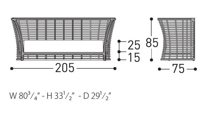 tonkino sofa dimensions