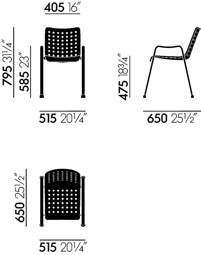 Sedia a dondolo RAR Chair Charles e Ray Eames su AD Online Store -  Spedizione Gratuita in Italia!