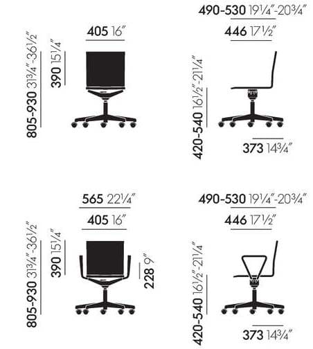 Vitra .04 Chair | Deplain.com