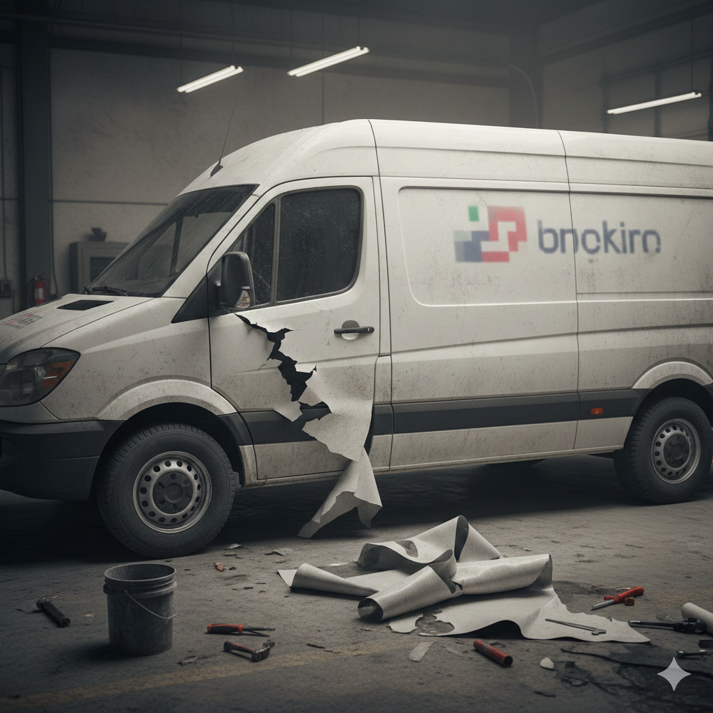 The "Cheap Wrap" Trap: Why Low-Quality Vinyl Can Cost You Thousands