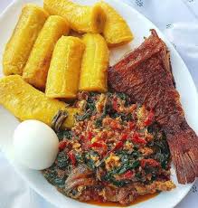 Plantain Egg Stew With Fish