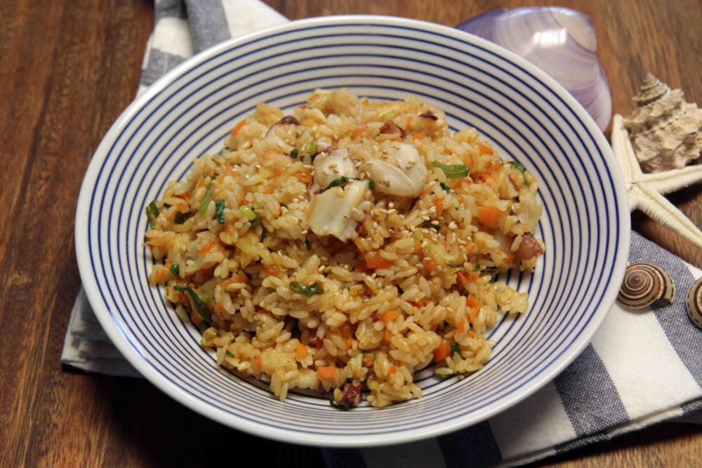 Octopus Fried Rice