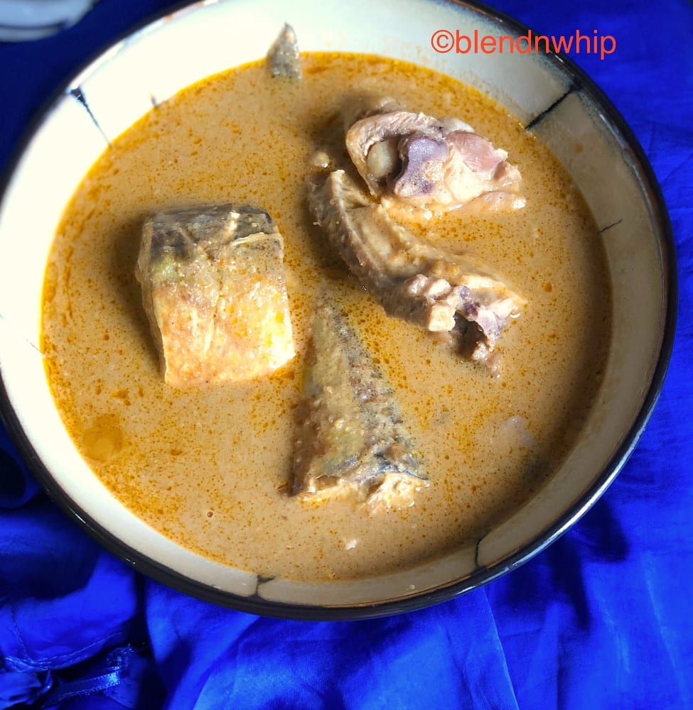 Groundnut Soup With Fish Only