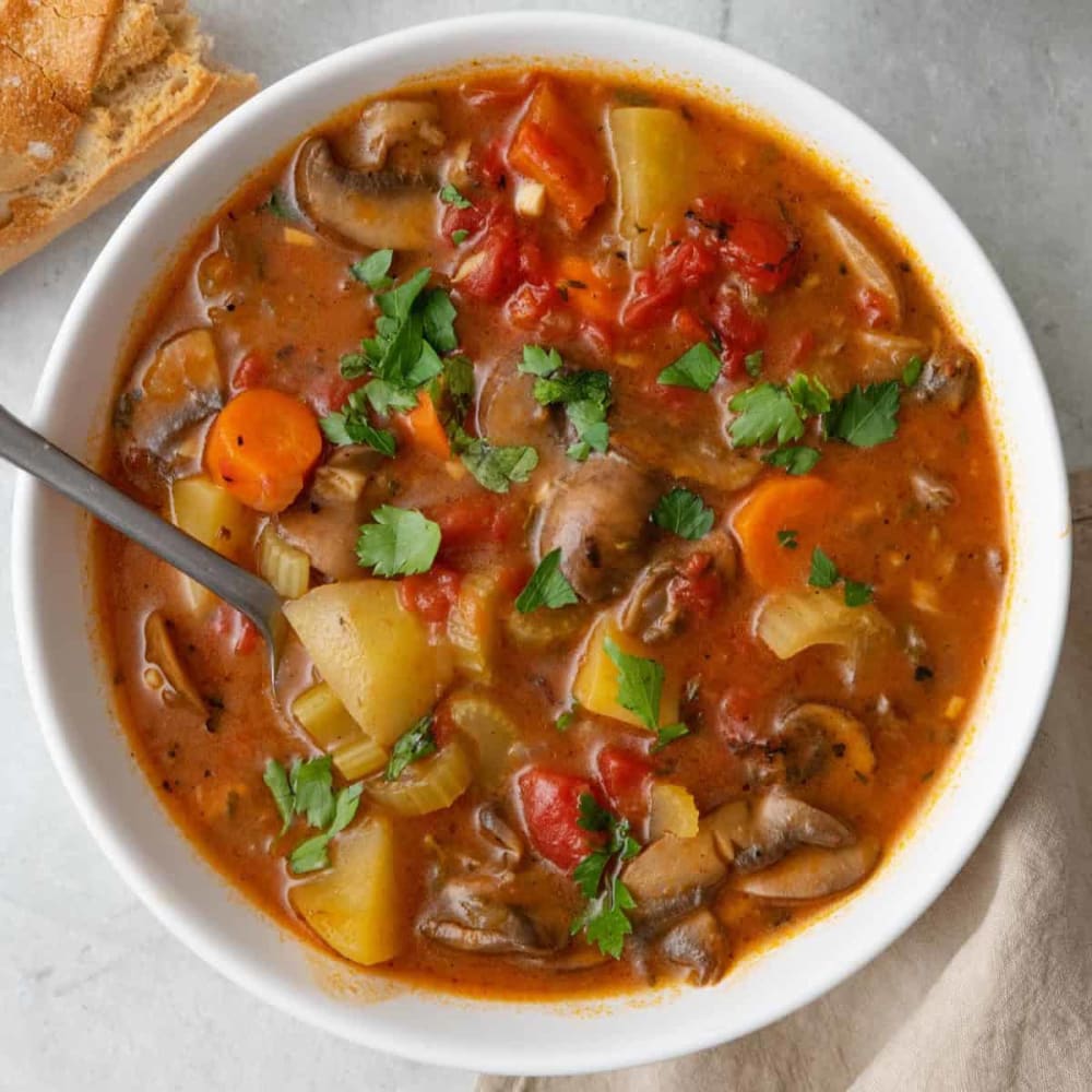 Vegetable Stew With Chicken And Fish Only