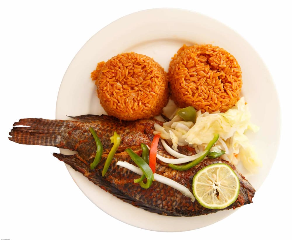 Jollof Rice And Fish