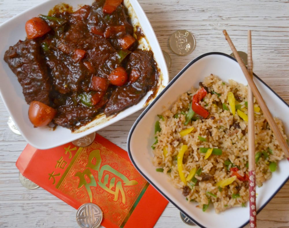 Fried Rice With Beef Sauce