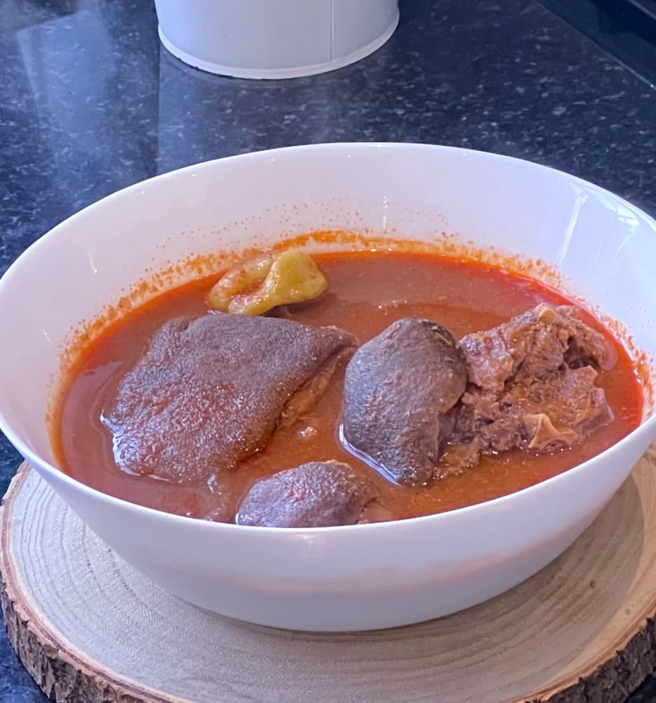 Light Soup With Goat Meat Only