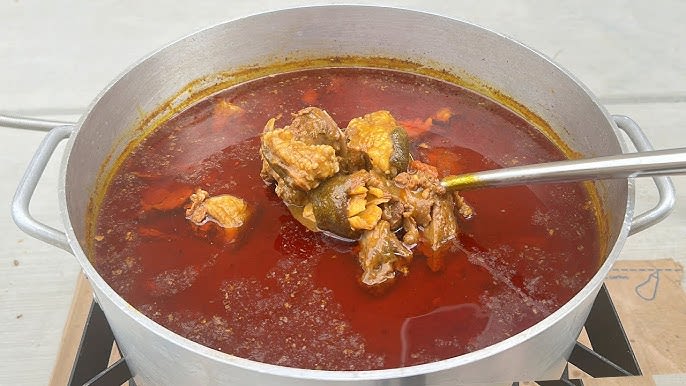 Palmnut Soup With Goat Meat Only