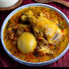 Palmnut Soup With Chicken And Fish Only