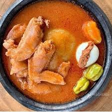 Fufu Light Soup With Chicken