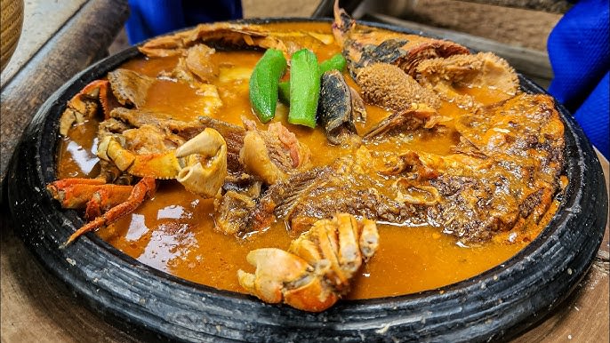 Fufu Light Soup With Fish