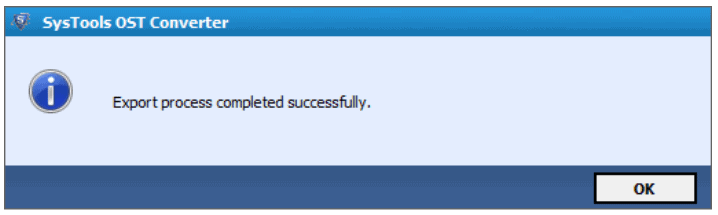 SysTools OST Converter OK