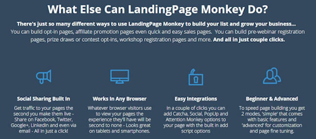 Landing Page Monkey Discount