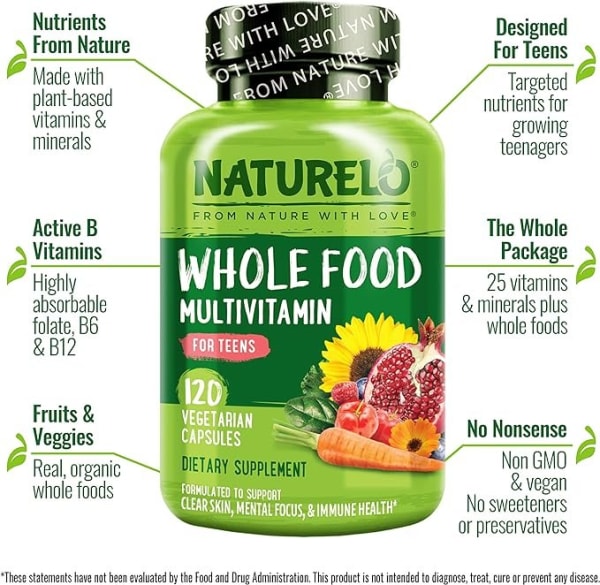 NATURELO Multivitamínico Para Adolescentes Reseña - Image 3