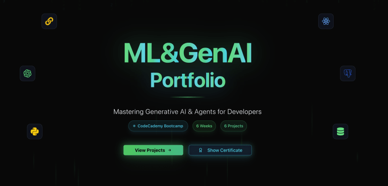 AI & Agents Portfolio cover