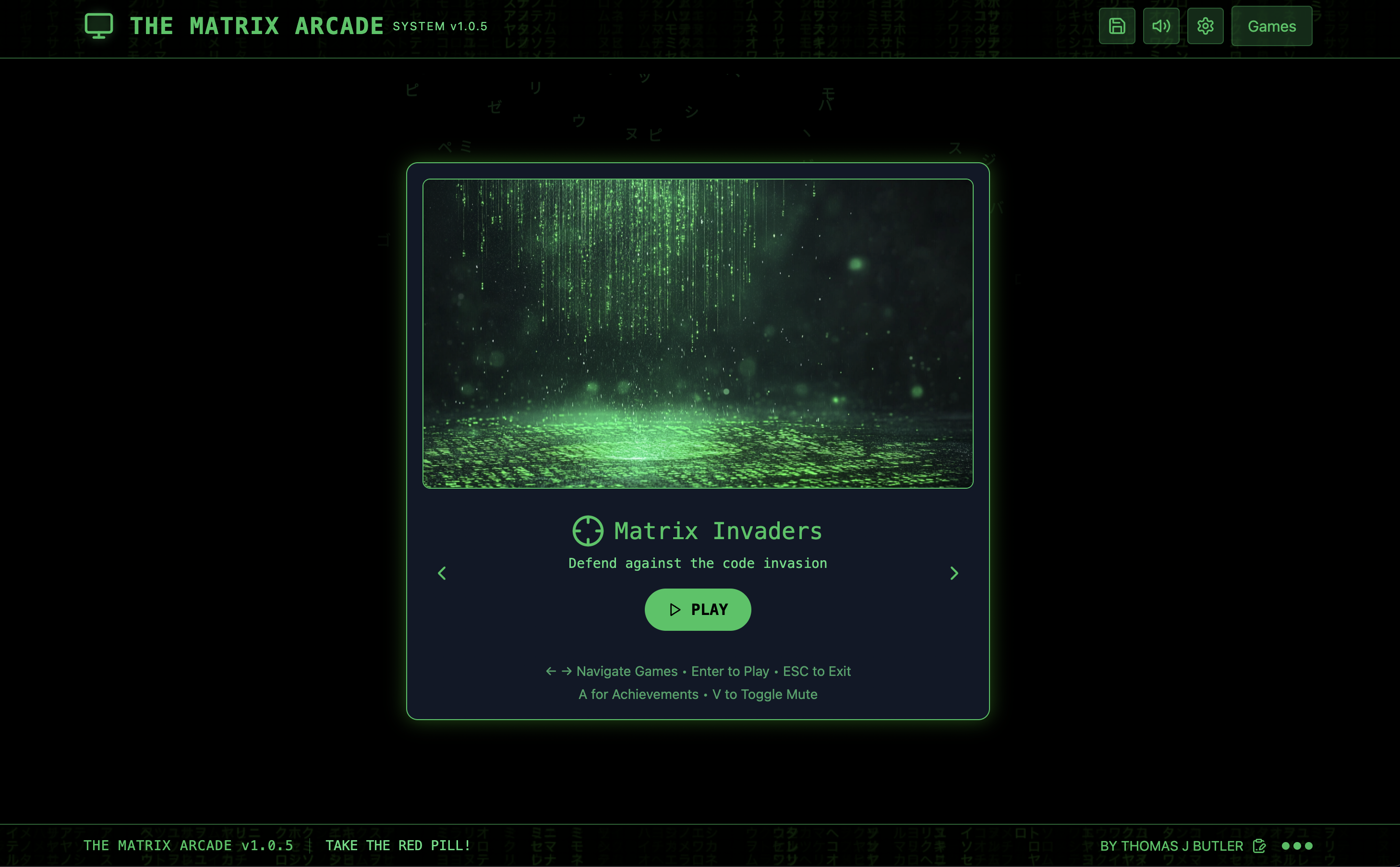 Matrix Arcade Preview