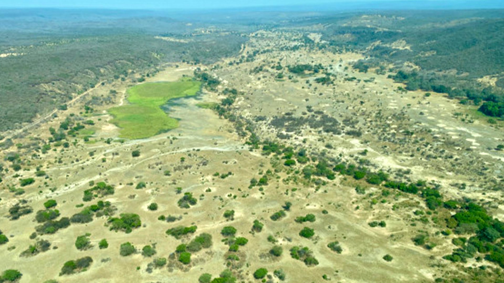 The start of something special Tondwa from the air