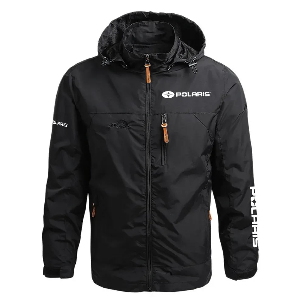 Polaris Exclusive Logo Waterproof Outdoor Jacket Detachable Hood