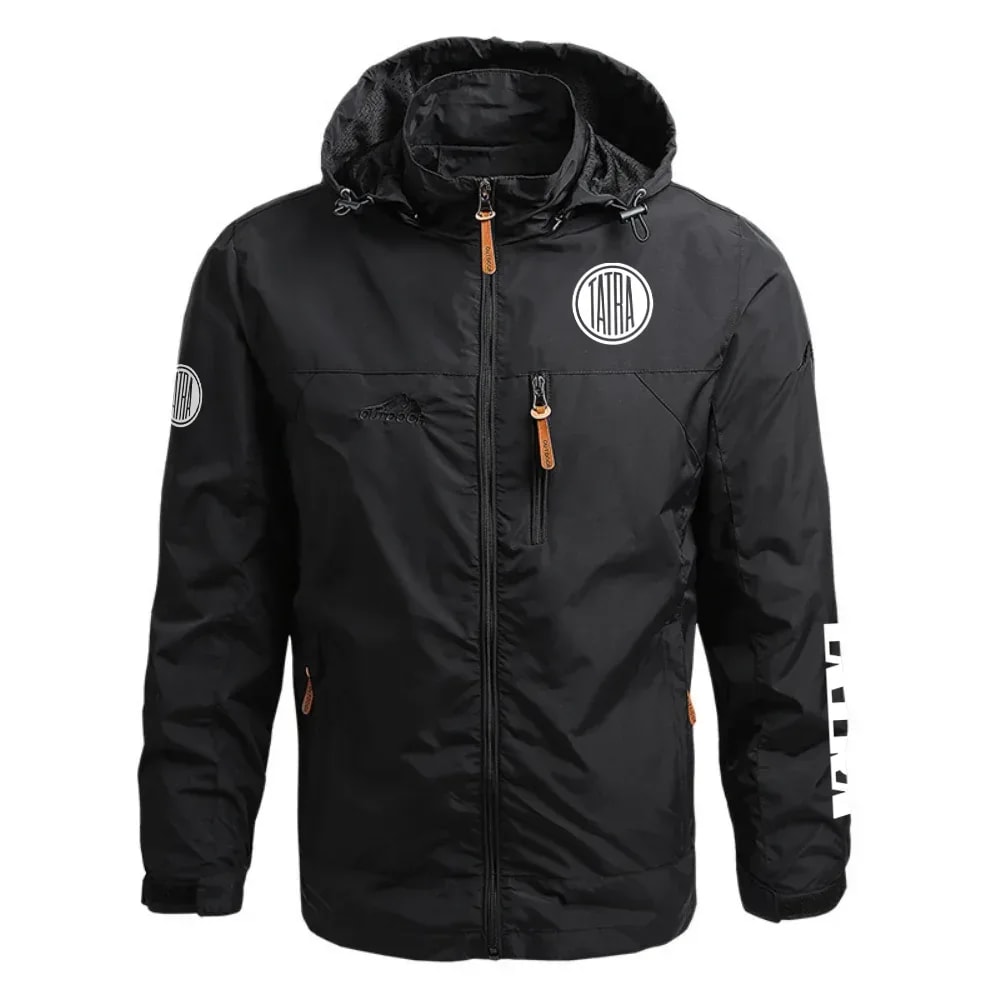 Tatra Trucks Exclusive Logo Waterproof Outdoor Jacket Detachable Hood