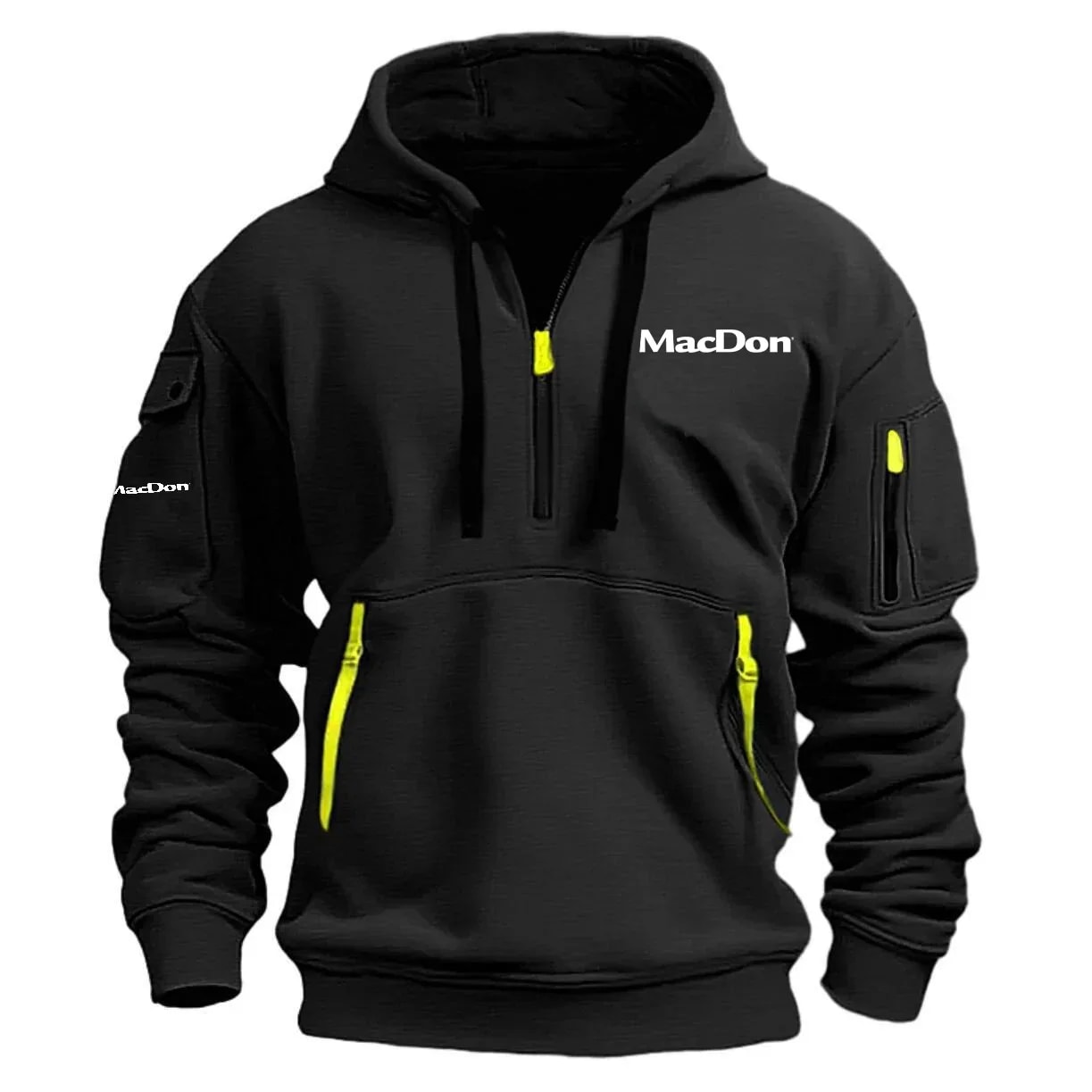 MacDon Exclusive Logo Half Zipper Hoodie