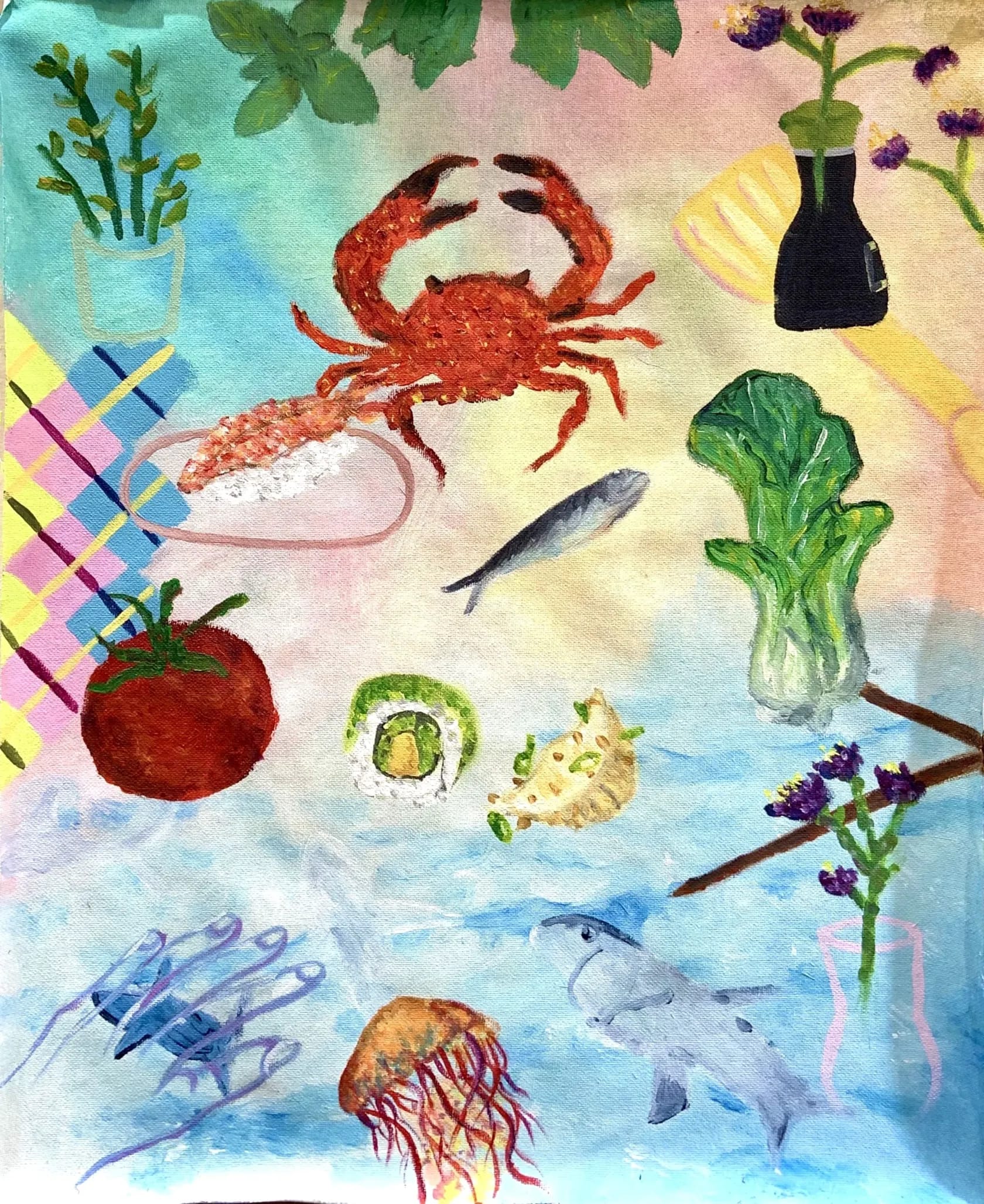 Underwater Mise en Place