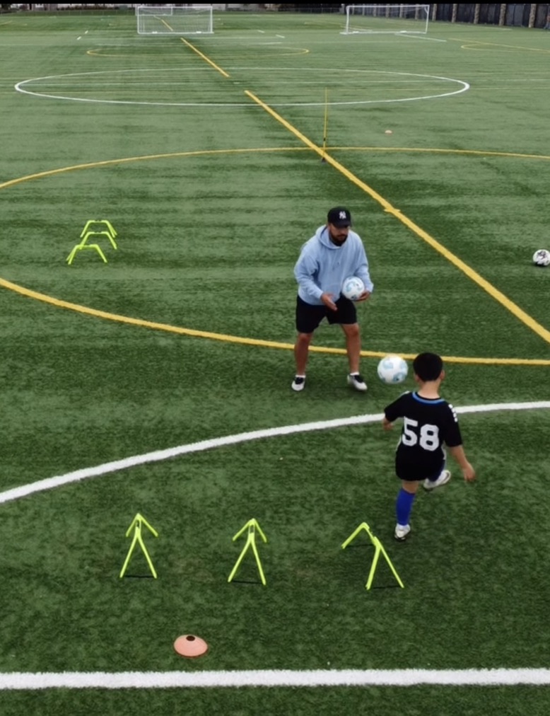 Youth soccer training session 6