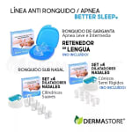 Kit x4 Dilatadores Nasales Antirronquidos Silicona - ¡Dormí Mejor!