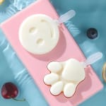 Set x2 Moldes Helado Silicona 20 Palitos Reutilizables