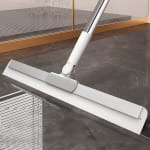 Escobilla giratoria extensible para limpieza de baño sin esfuerzo