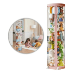 Organizador Vertical de Peluches y Juguetes Transparente 150cm