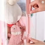 Organizador Vertical de Peluches y Juguetes Transparente 150cm