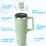 Vaso Termico 1200ml Starbucks con Agarre para Bebidas Frias y Calientes