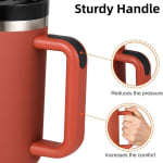 Vaso Termico 1200ml Starbucks con Agarre para Bebidas Frias y Calientes
