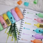 Mini Resaltadores Pastel Pack x6 para Apuntes y Estudio