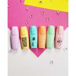 Mini Resaltadores Pastel Pack x6 para Apuntes y Estudio