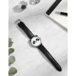 Reloj Muñeca Oso Panda Negro Niños – diseño divertido y original