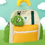 Mochila Escolar Rana infantil protección columna cómoda