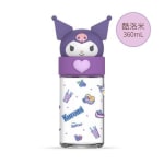 Botella infantil 500ml conejito violeta ideal para el jardín